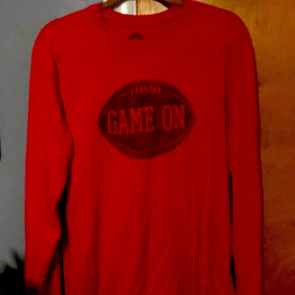 Life is Good Game On long sleeve tee size medium